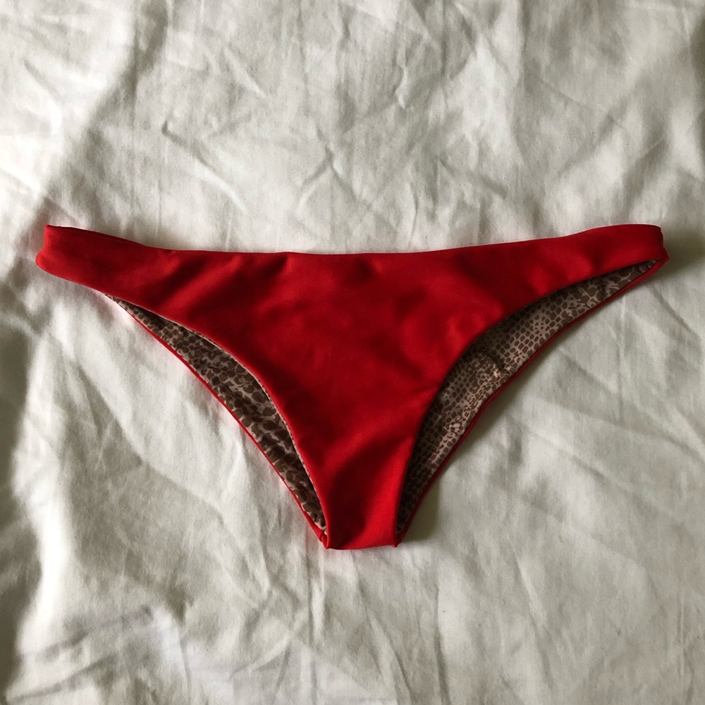 Red Acacia Bikini Bottoms